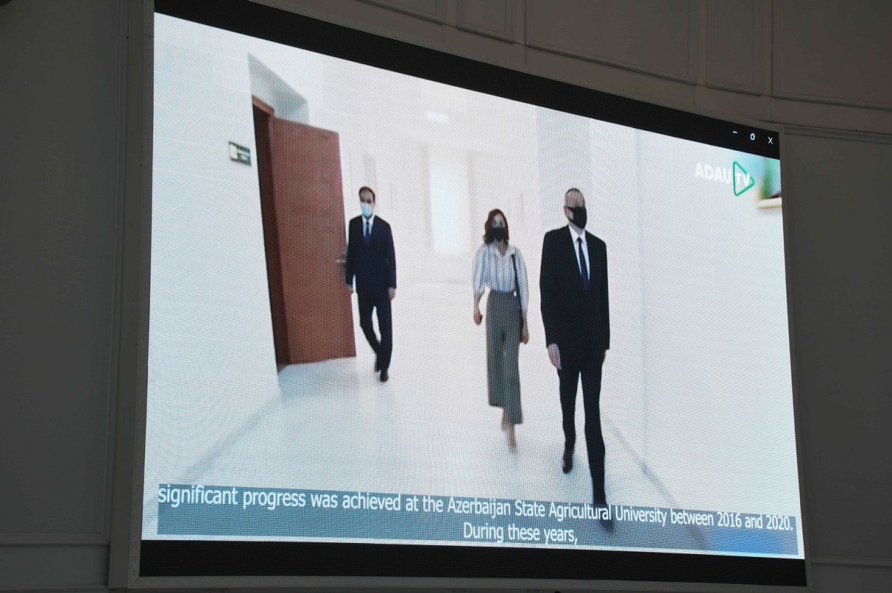 ADAU-da beynəlxalq konfransın açılış mərasimi keçirilib - FOTOLAR